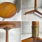 USビンテージ Vintage サイドテーブル オケージョナルテーブル ウォールナット 真鍮 クラシカルスタイル 米国 ♪