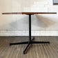 グリニッチ greeniche カフェテーブル Cafe Table 900×700 ウォールナット材 Xレッグ ブラック 北欧スタイル 定価￥78,000- ◎