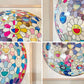 村上隆 Takashi Murakami フラワーボール Flowerball (3D) 黄泉の国から アートポスター 78×78cm 額装品 2010年 300枚限定 259/300 サイン入り ◎