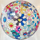 村上隆 Takashi Murakami フラワーボール Flowerball (3D) 黄泉の国から アートポスター 78×78cm 額装品 2010年 300枚限定 259/300 サイン入り ◎