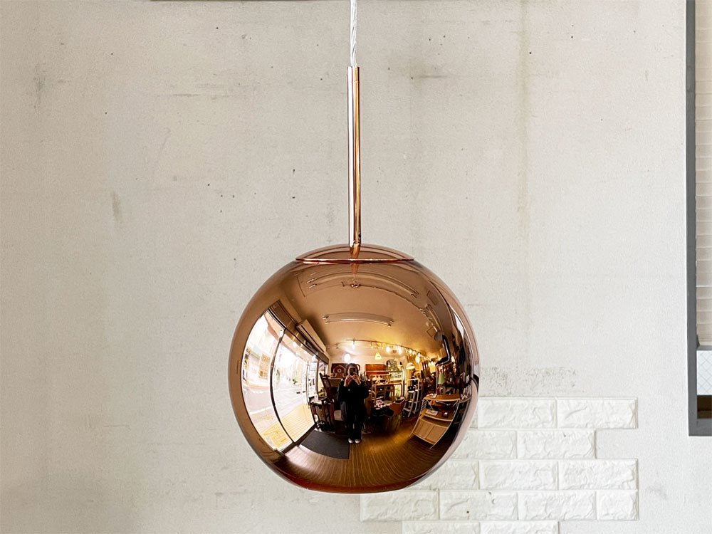 トムディクソン Tom Dixon コッパー Copper Round Pendant 25 ペンダントライト ラウンド コッパー 箱付 定価￥70,180- 廃番 展示美品 ◎