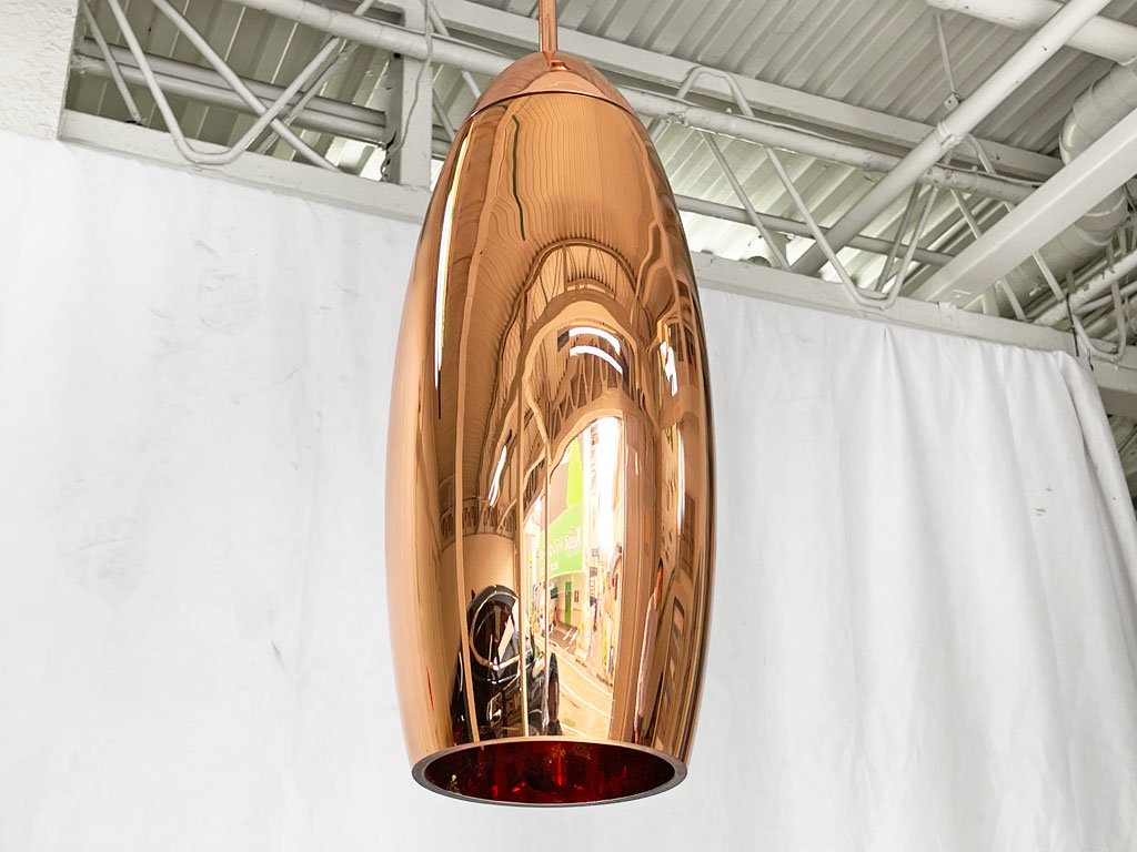 トムディクソン Tom Dixon コッパー Copper Tall Pendant トールペンダントライト コッパー 箱付 定価\113,000- 廃番 展示品 ◇