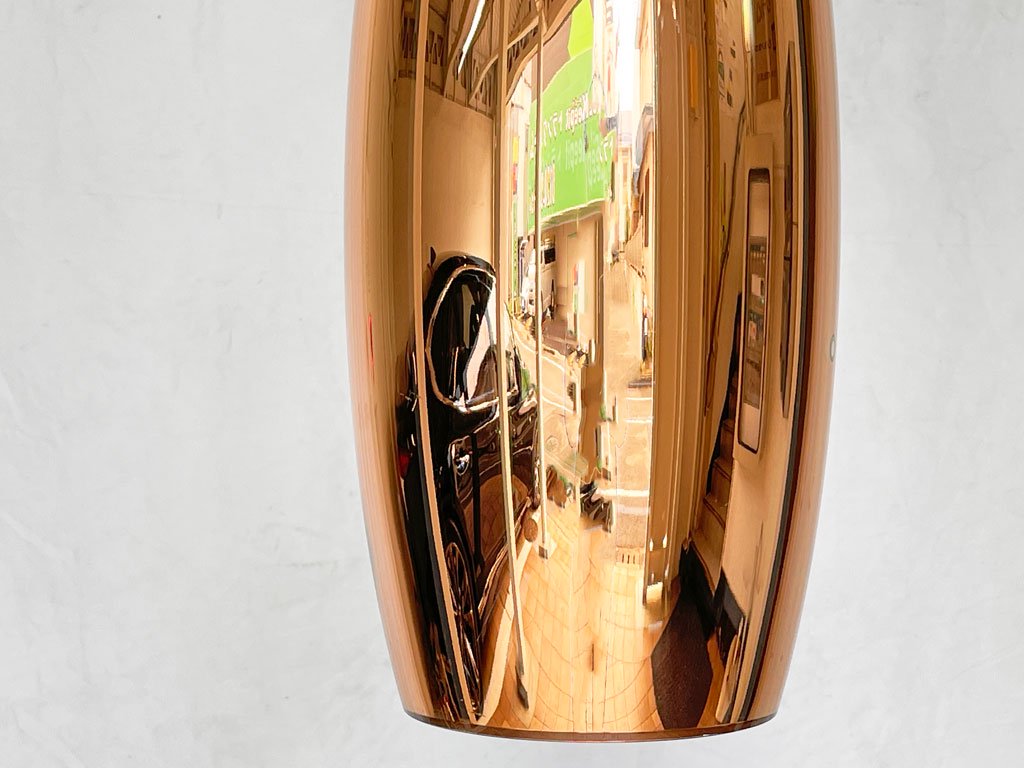 トムディクソン Tom Dixon コッパー Copper Tall Pendant トールペンダントライト コッパー 箱付 定価\113,000- 廃番 展示品 ◇