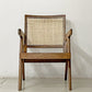 ピエール・ジャンヌレ Pierre Jeanneret イージーチェア Easy Chair チーク無垢材 チャンディーガル レター有 1955-1956 I.B.H.O/Pb/37 ビンテージ ●