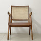 ピエール・ジャンヌレ Pierre Jeanneret イージーチェア Easy Chair チーク無垢材 チャンディーガル レター有 1955-1956 I.B.H.O/Pb/77 ビンテージ ●