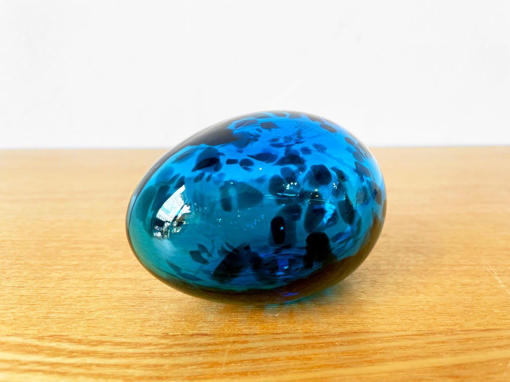 イッタラ iittala イッタラバード Birds by Toikka アノ・エッグ Ano Egg ブルーxブラック 北欧雑貨 SCOPE限定 別注 希少 ★