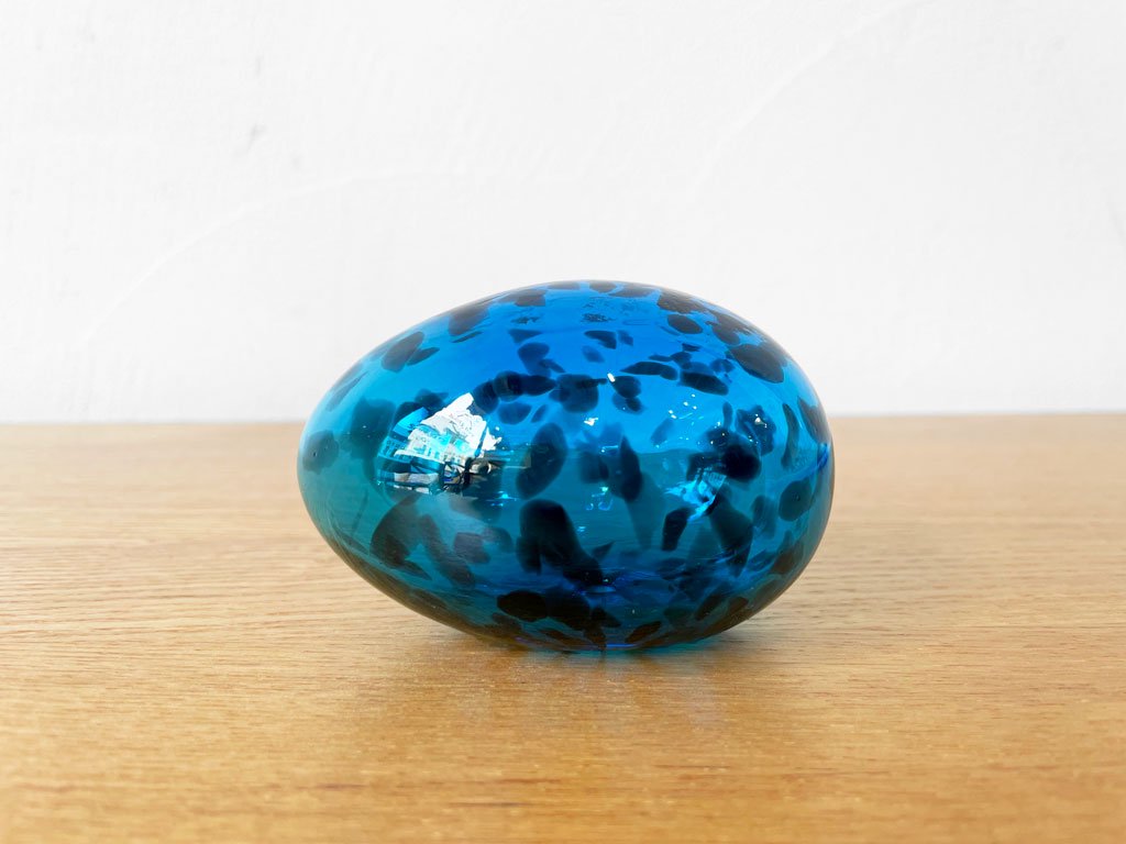 イッタラ iittala イッタラバード Birds by Toikka アノ・エッグ Ano Egg ブルーxブラック 北欧雑貨 SCOPE限定 別注 希少 ★