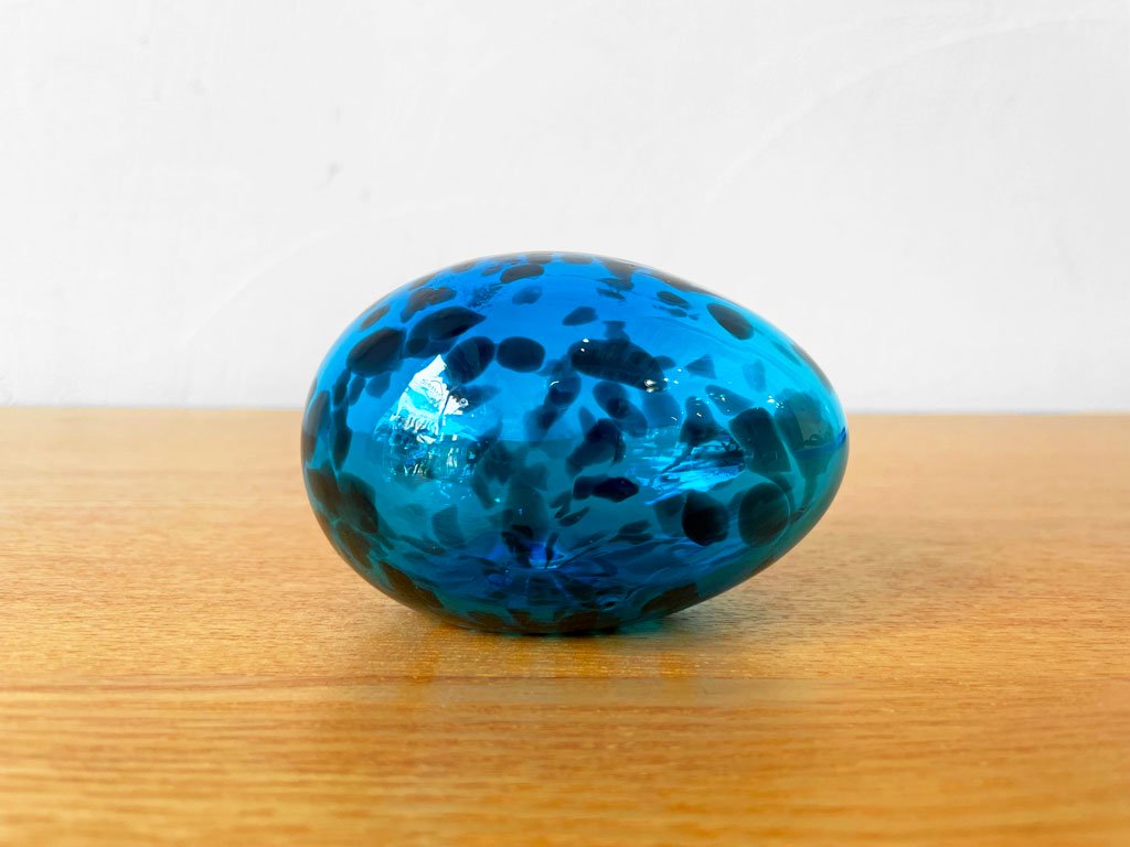 イッタラ iittala イッタラバード Birds by Toikka アノ・エッグ Ano Egg ブルーxブラック 北欧雑貨 SCOPE限定 別注 希少 ★