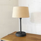 トラックファニチャー TRUCK FURNITURE テーブルランプ TABLE LAMP T-IN1 コットンシェード 鋳鉄ベース H42cm ビンテージスタイル 定価￥39,600- ◎