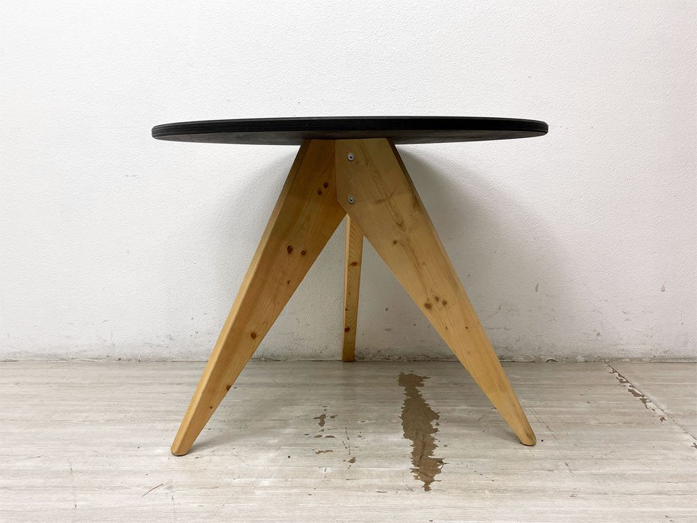 エムアンドエムファニチャー M&M FURNITURE 丸テーブル 大 MARU TABLE L チップソー 作業テーブル キャンプテーブル ●