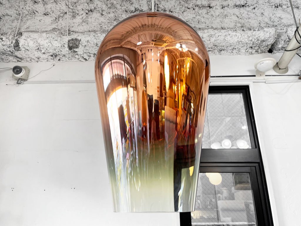 トムディクソン Tom Dixon フェイド ペンダントライト Fade Pendant コッパー色 廃番 定価115,500円 箱付 展示品 ★