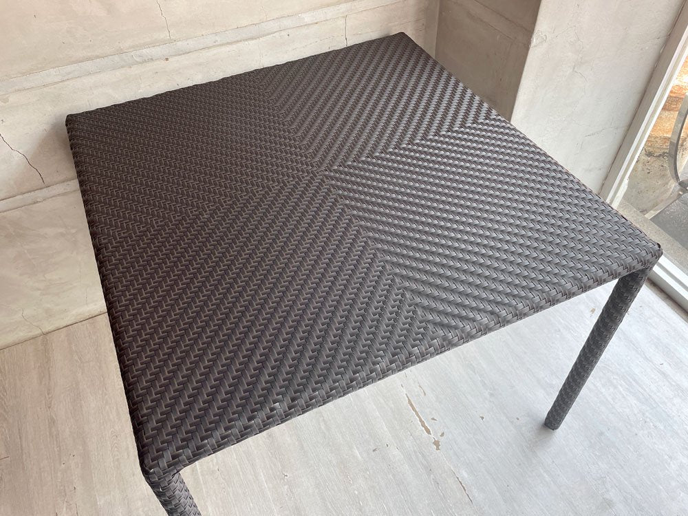 ワイスワイス WISE WISE ミロ MIRO SV-306 ガーデンテーブル ダイニングテーブル ブラック プラスチックコード 定価￥84,000- ♪