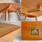 アーコール ERCOL ドロップリーフテーブル DROP LEAF TABLE ダイニングテーブル オーバルテーブル バタフライ エルム材 英国家具 ♪