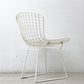 ノル Knoll 420 サイドチェア Side chair ダイニングチェア ワイヤーチェア ホワイト ハリーベルトイア Harry Bertoia ビンテージ ●