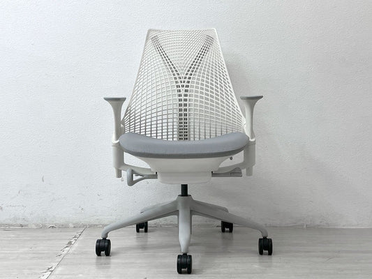 ハーマンミラー Herman Miller セイルチェア SAYL Chair フェザーグレー デスクチェア イヴ・ベアール ●