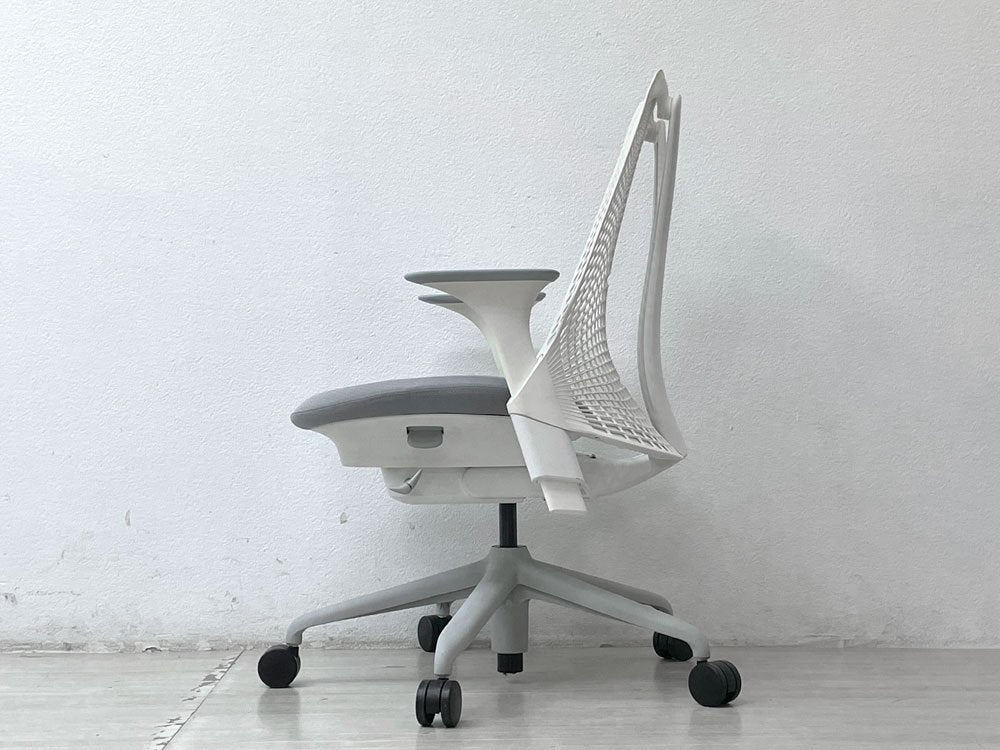 ハーマンミラー Herman Miller セイルチェア SAYL Chair フェザーグレー デスクチェア イヴ・ベアール ●