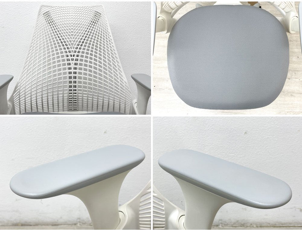 ハーマンミラー Herman Miller セイルチェア SAYL Chair フェザーグレー デスクチェア イヴ・ベアール ●