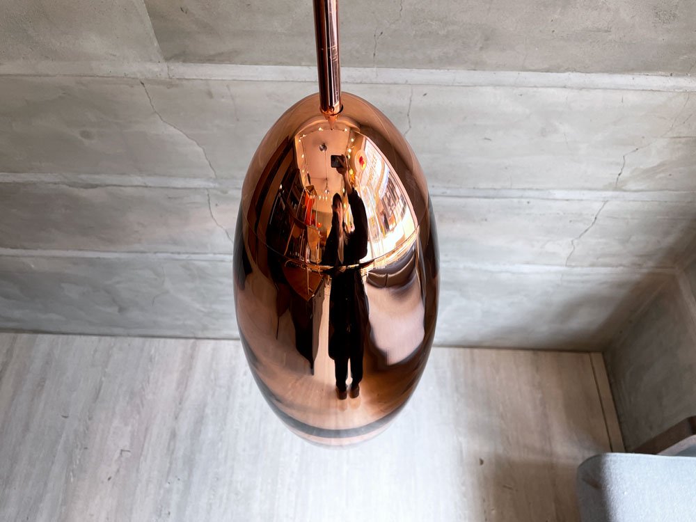 トムディクソン Tom Dixon コッパー トールペンダントライト Copper Tall Pendant 箱付 定価113,000円 コッパー 廃盤 展示品 ♪