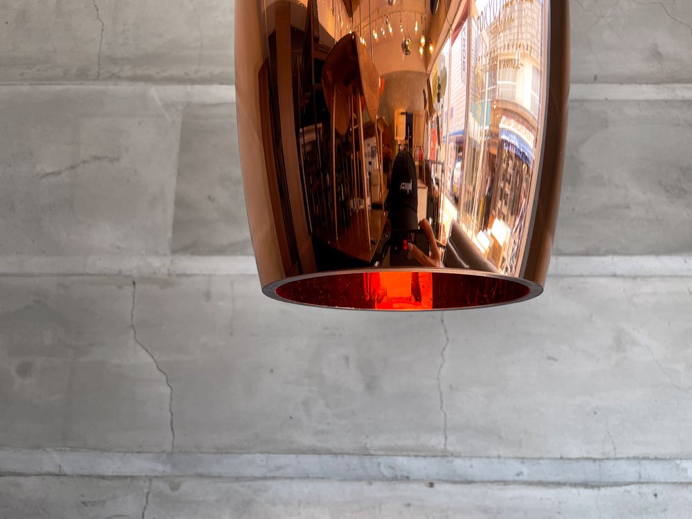 トムディクソン Tom Dixon コッパー トールペンダントライト Copper Tall Pendant 箱付 定価113,000円 コッパー 廃盤 展示品 ♪