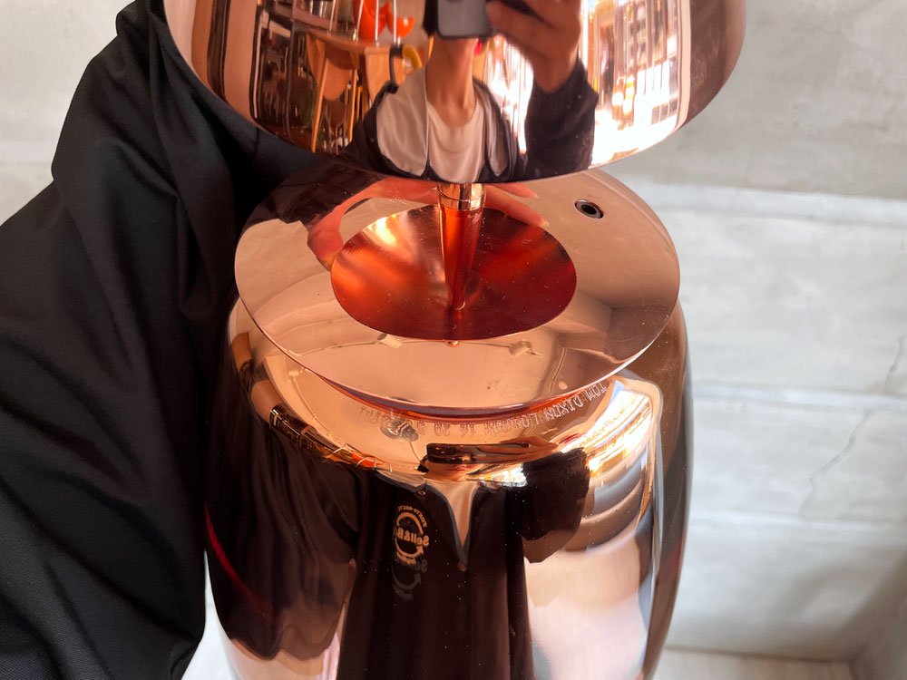 トムディクソン Tom Dixon コッパー トールペンダントライト Copper Tall Pendant 箱付 定価113,000円 コッパー 廃盤 展示品 ♪