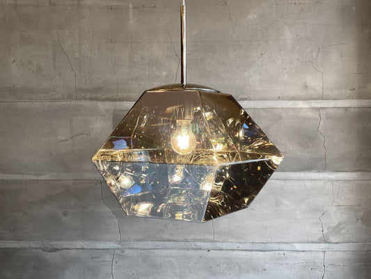 トムディクソン Tom Dixon カット ショート ペンダントライト Cut Short Pendant クローム 定価￥115,500- 廃番 ♪