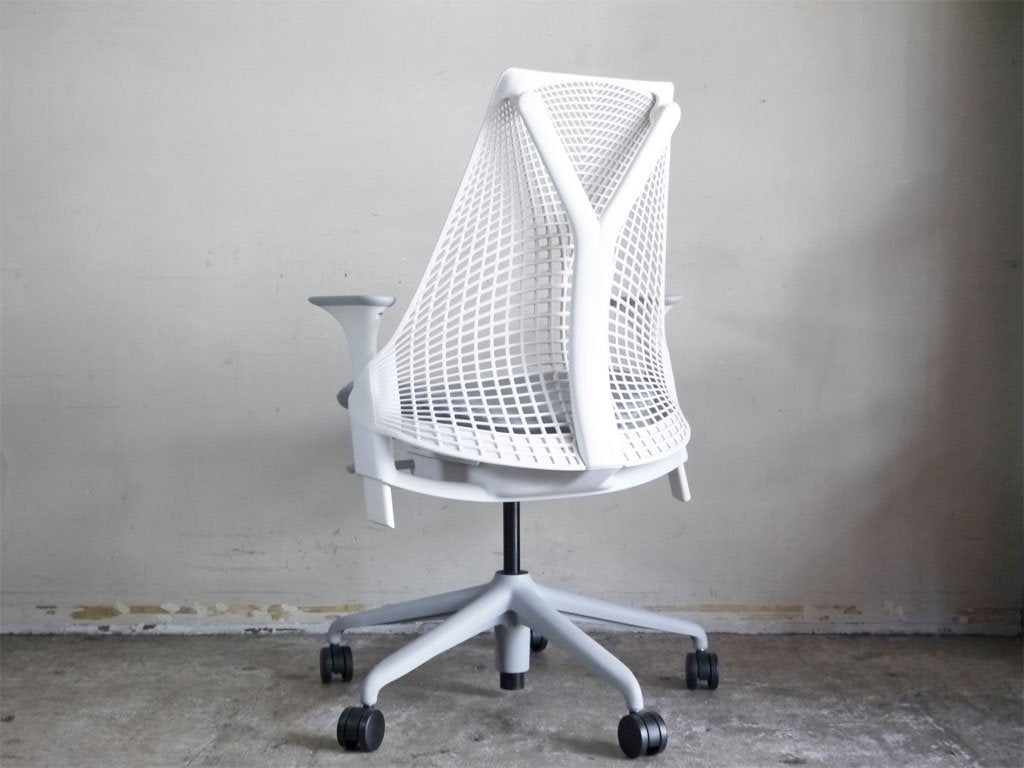 ハーマンミラー Herman Miller セイルチェア SAYL Chair フェザーグレー デスクチェア イヴ・ベアール スタジオホワイト ■