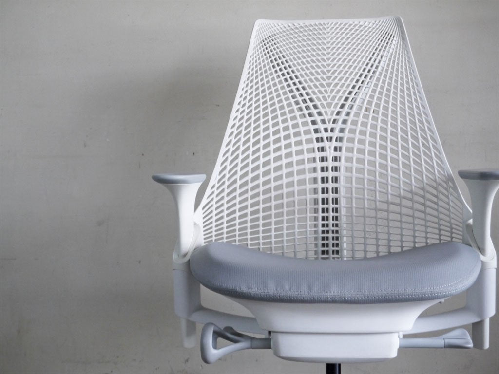 ハーマンミラー Herman Miller セイルチェア SAYL Chair フェザーグレー デスクチェア イヴ・ベアール スタジオホワイト ■