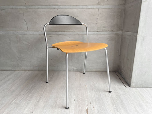 フリッツハンセン Fritz Hansen ヴィコ ソロ Vico Solo スタッキングチェア プライウッド ナチュラル ヴィコマジストレッティ 廃盤 ♪