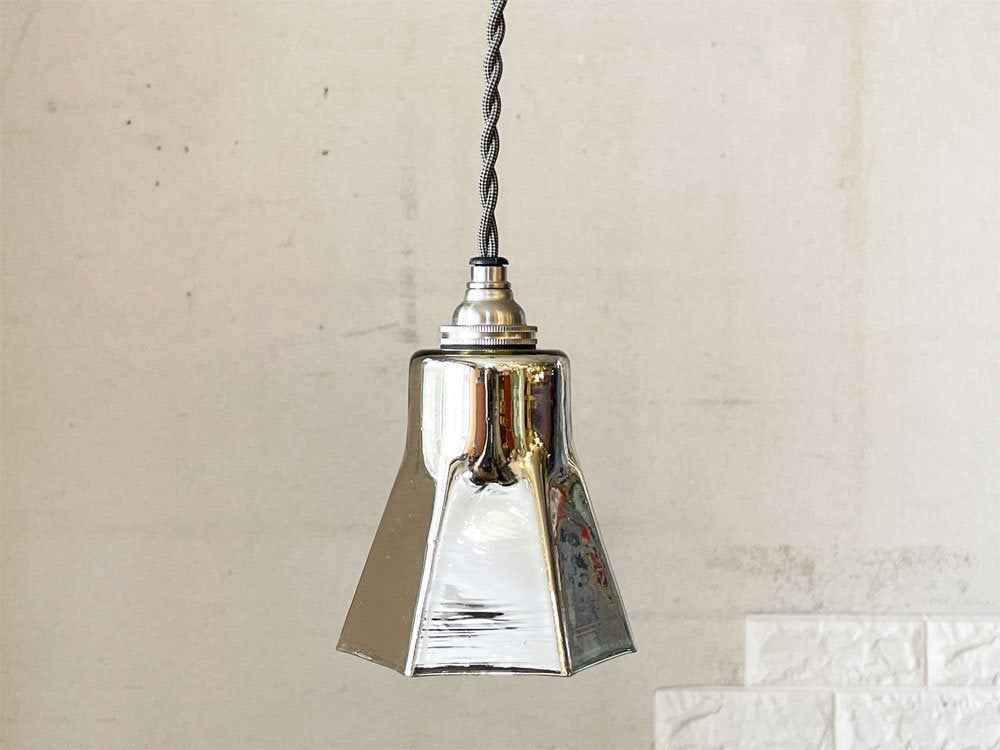 ピーター・アイビー PETER IVY ペンダントライト Pendant Light S ガラス ミラーリング加工 現代作家 流動研究所 FLOW LAB 限定品 ◎