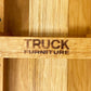 トラックファニチャー TRUCK FURNITURE SR ベンチ SR BENCH ナラ無垢材 コーデュロイクッション付き W175cm インダストリアル 定価￥148,720- ●