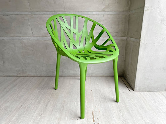 ヴィトラ Vitra ベジタル チェア Vegetal chair ダイニングチェア ロナン＆エルワン・ブルレック カクタスグリーン 定価￥52,920- ♪