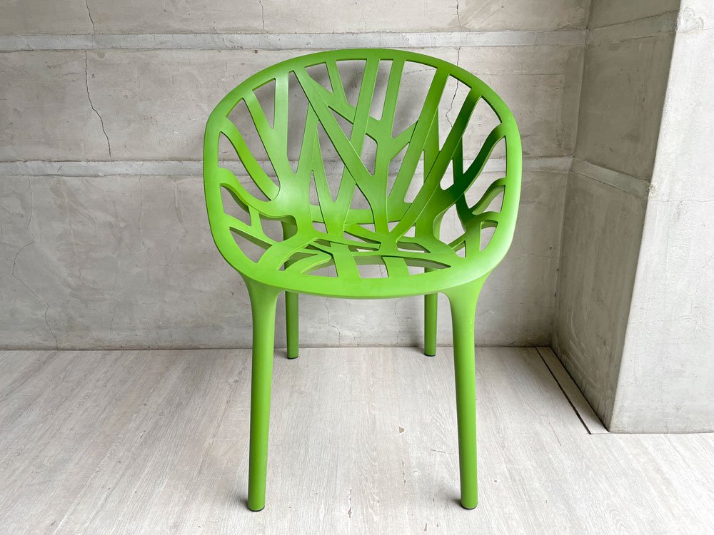 ヴィトラ Vitra ベジタル チェア Vegetal chair ダイニングチェア ロナン＆エルワン・ブルレック カクタスグリーン 定価￥52,920- ♪