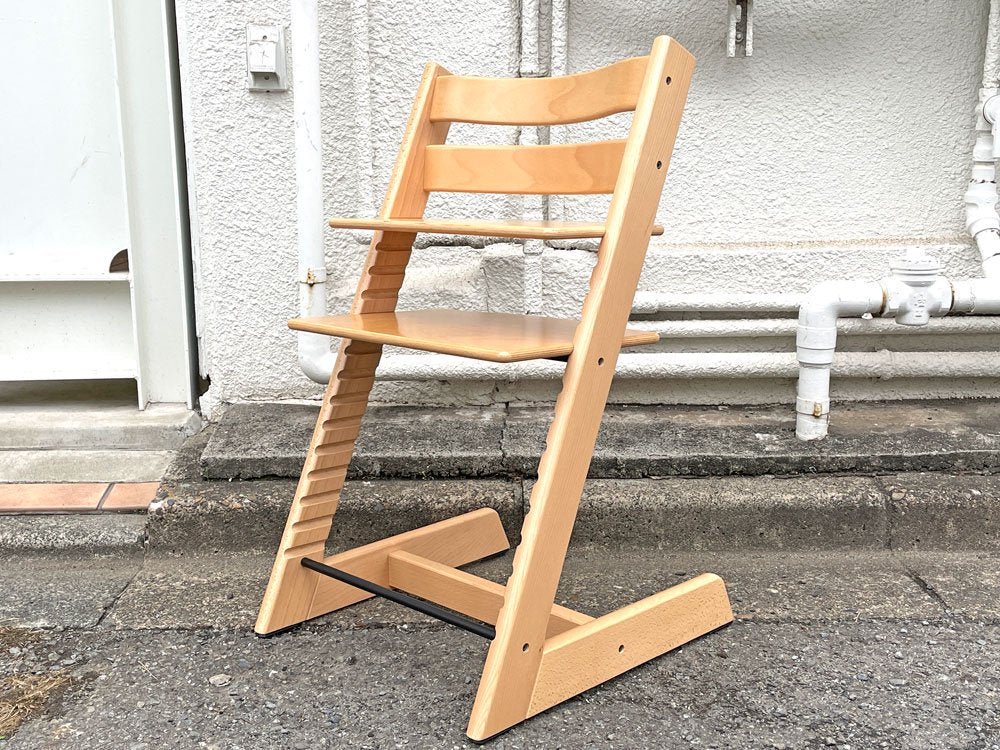 ストッケ STOKKE トリップトラップ TRIPP TRAPP ベビーチェア キッズチェア S/N4～ ノルウェー 北欧家具 B ◇