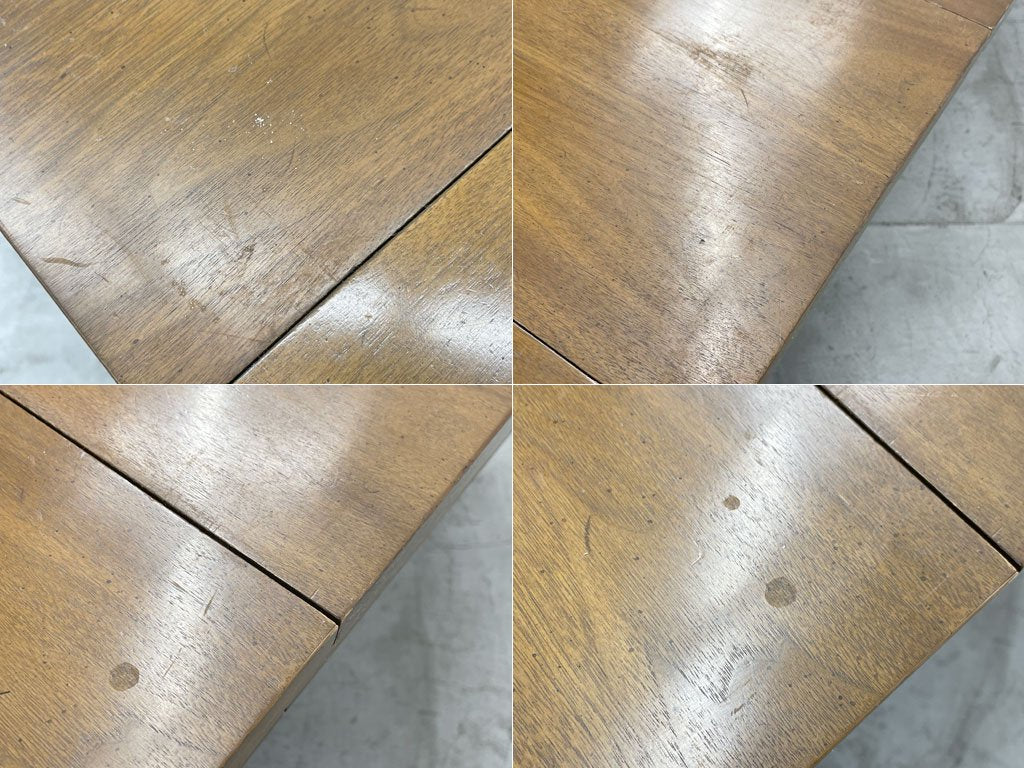 USビンテージ オーバル エクステンション ダイニングテーブル US Vintage OVAL EX Dining Table ヘリテイジデザイン 伸長板3枚付属 〓