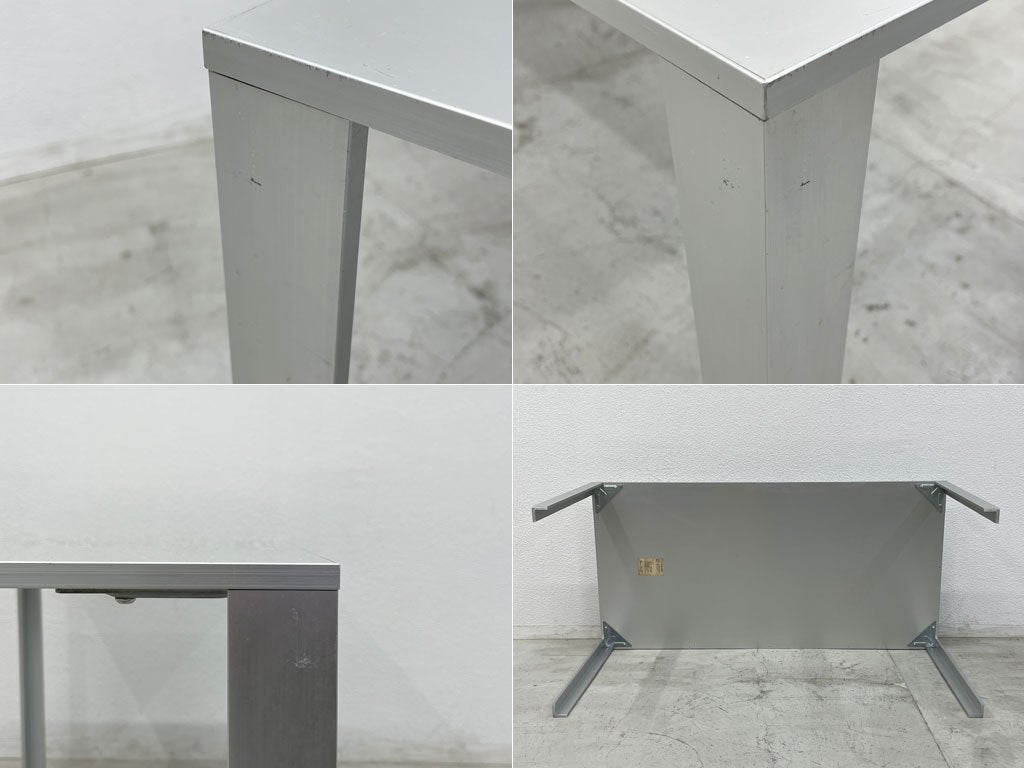 無印良品 MUJI フルアルミ ハニカム テーブル デスク Aluminum Table desk 鈴木敏彦 スタイリッシュモダン グッドデザイン賞 〓