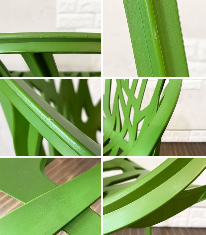 ヴィトラ Vitra ベジタルチェア Vegetal Chair ダイニングチェア カクタス グリーン ロナン＆エルワン・ブルレック 定価￥52,920- ◎