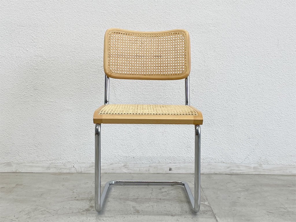 チェスカチェア Cesca Chair ダイニングチェア ラタン 籐 カンチレバー マルセルブロイヤー リプロダクト 〓