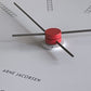 アルネヤコブセン ARNE JACOBSEN バンカーズクロック Wall Clock Bankers 290mm 掛け時計 ウォール クロック ローゼンダール ROSENDAHL 美品 ■