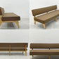 イデー IDEE ソリッドベンチ SOLID BENCH 3シーターソファ 長椅子 ブラウンファブリック アッシュ材フレーム 受注生産 定価￥185,900～ 〓