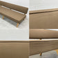 イデー IDEE ソリッドベンチ SOLID BENCH 3シーターソファ 長椅子 ブラウンファブリック アッシュ材フレーム 受注生産 定価￥185,900～ 〓