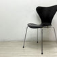 フリッツハンセン Fritz Hansen セブンチェア ブラックラッカー アルネ・ヤコブセン Arne Jacobsen スタッキングチェア デンマーク 北欧家具 H ●