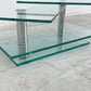ロナルドシュミット Ronald Schmitt 天板可動式 ガラス リビングテーブル コーヒーテーブル モダンデザイン ドイツ 〓