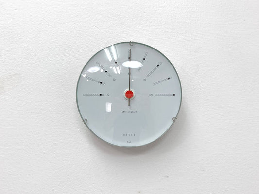 ローゼンダール Rosendahl バンカーズ Bankers 湿度計 Hygrometer ウェザーステーション Φ12cm アルネ・ヤコブセン Arne Jacobsen デンマーク ●