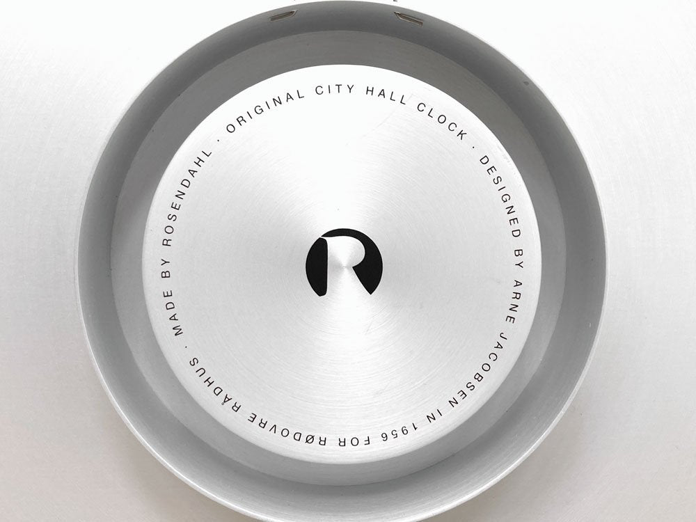 ローゼンダール Rosendahl シティホール City Hall ウォールクロック アルネ・ヤコブセン Arne Jacobsen 掛け時計 Φ29cm デンマーク ●