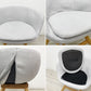 モモナチュラル Momo Natural モールドラウンドチェア MOLD ROUND M-ROUND CHAIR SO ダイニングチェア アルダー材 カバーリング 回転式 定価￥45,000- ●