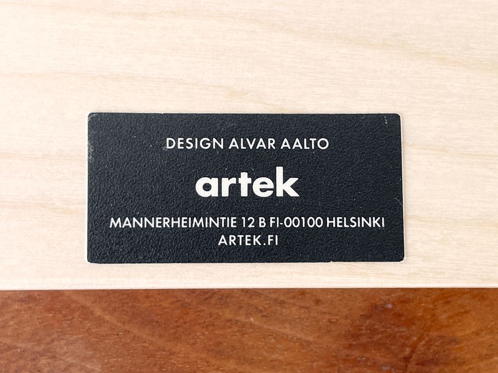 アルテック artek 112B ウォールシェルフ 壁付け棚 バーチ材 ナチュラルラッカー アルヴァ・アアルト 北欧家具 ◇