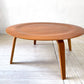 ハーマンミラー Herman Miller イームズ プライウッド コーヒーテーブル ウッドレッグ CTW Eames plywood coffee table チェリー材 イームズ 廃番希少 ★