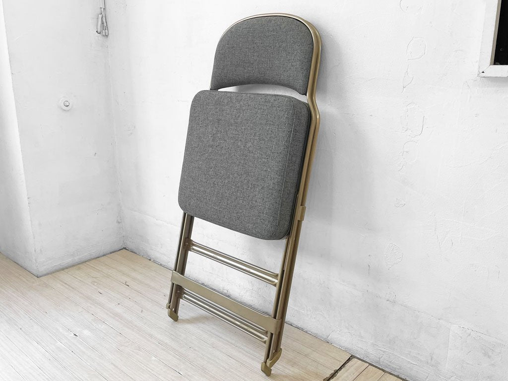 クラリン CLARIN フォールディングチェア FOLDING CHAIR フルクッション 折り畳み フレーヘザー US家具 P.F.S.取扱 定価￥30,800- ★