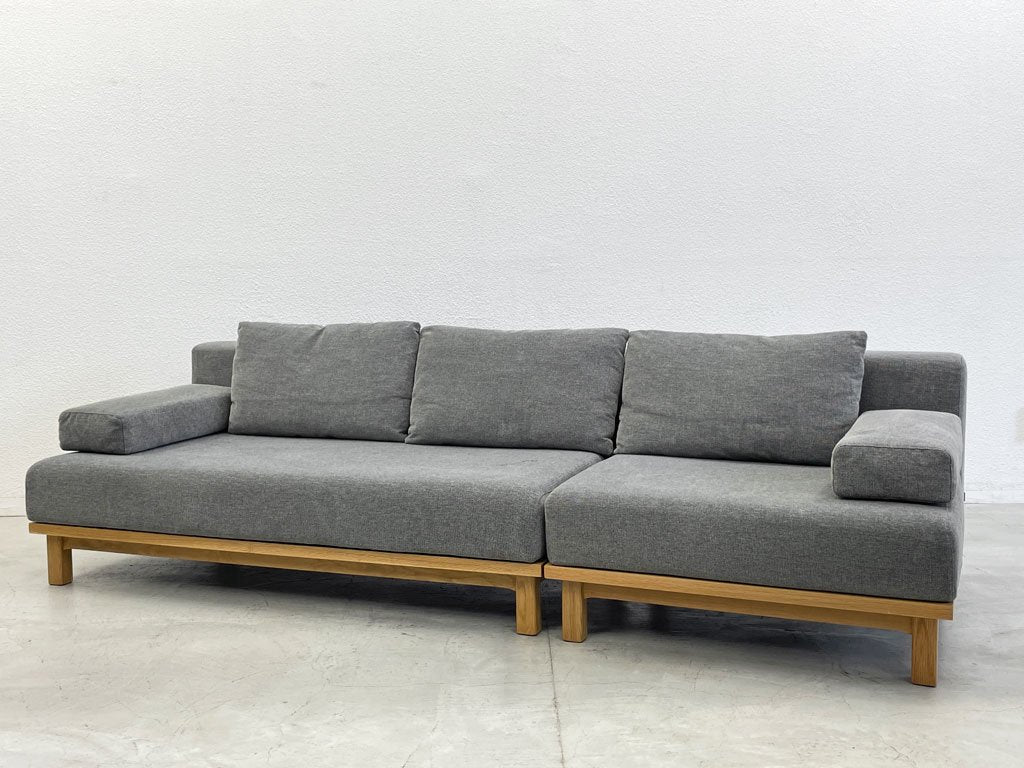 シーヴ SIEVE レクトユニット rect.unit 3seater set(1seater+wide) カバーリング オーク材 定価 総額 16万円〓