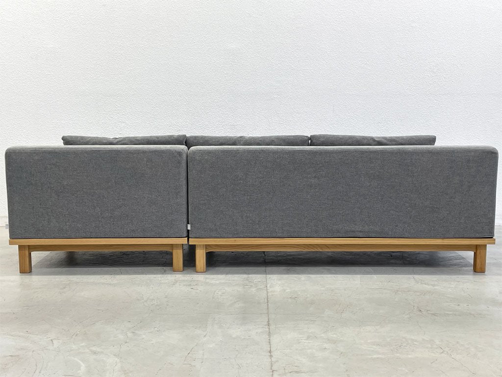 シーヴ SIEVE レクトユニット rect.unit 3seater set(1seater+wide) カバーリング オーク材 定価 総額 16万円〓